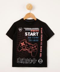 camiseta-infantil-de-algodao-manga-curta-gola-careca-estampada-videogame-preta-1009827-Preto_1