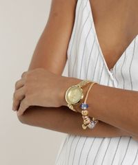 Kit-de-Relogio-Analogico-Mondaine-Feminino---Pulseira---53622LPMVDE1K-Dourado-9339847-Dourado_2