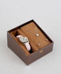 Kit-de-Relogio-Analogico-Mondaine-Feminino---Brinco---Colar---94986LPMVGR1K--Rose-9339793-Rose_1