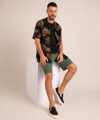 camisa-de-viscose-manga-curta-estampada-folhagens-preta-9990004-Preto_3