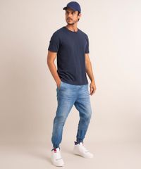 Calca-Jeans-Masculina-Jogger-Skinny-com-Bolsos-Azul-Medio-9883883-Azul_Medio_1