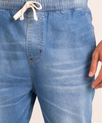 Calca-Jeans-Masculina-Jogger-Skinny-com-Bolsos-Azul-Medio-9883883-Azul_Medio_4