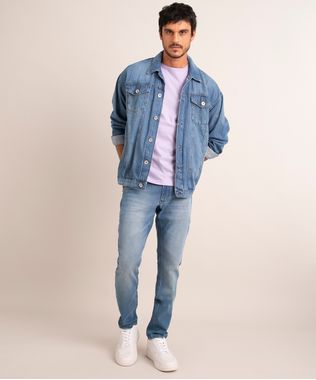 Calca-Jeans-de-Moletom-Masculina-Slim-Azul-Medio-9982597-Azul_Medio_1