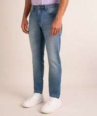 Calca-Jeans-de-Moletom-Masculina-Slim-Azul-Medio-9982597-Azul_Medio_2