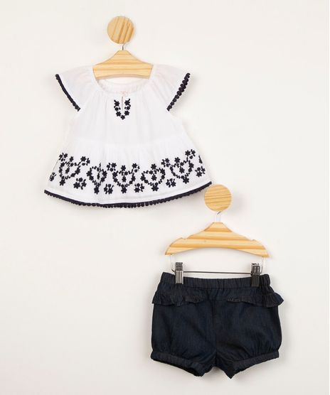 conjunto-infantil-de-blusa-bordada-com-babados-manga-curta---short-jeans--branco-9987954-Branco_1