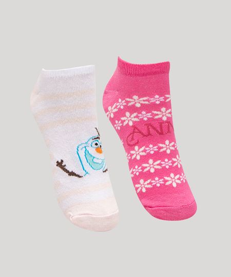 kit-de-2-meias-infantis-cano-baixo-frozen-listrado-rosa-1014966-Rosa_1