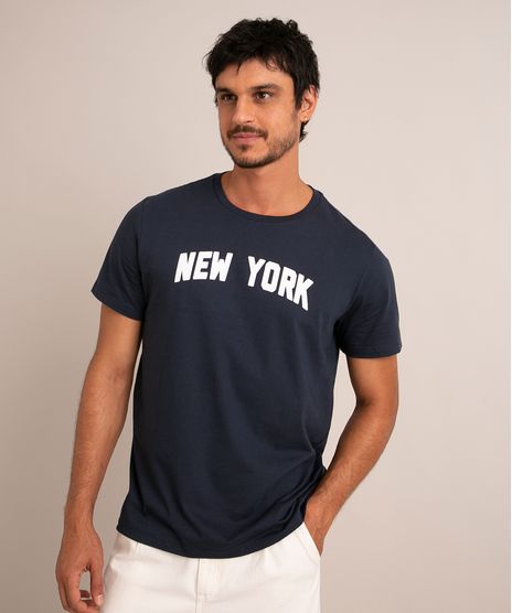 camiseta-de-algodao--new-york--manga-curta-gola-careca-azul-marinho-1007486-Azul_Marinho_1
