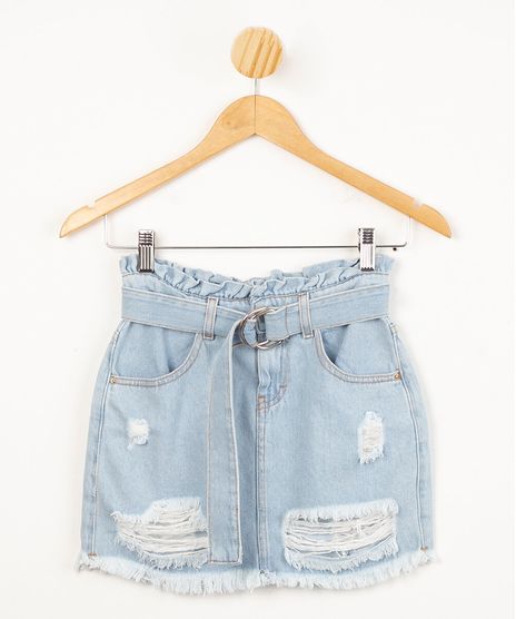 saia-juvenil-clochard-jeans-destroyed-com-cinto-azul-claro-1012291-Azul_Claro_1