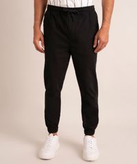 Calca-de-Sarja-Masculina-Jogger-Skinny-Preta-9301992-Preto_3