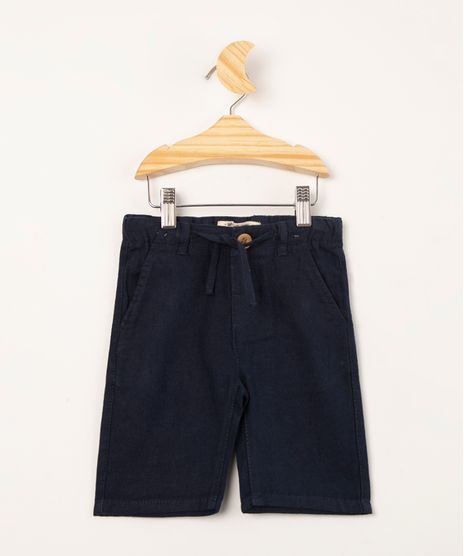 bermuda-infantil-com-cordao-azul-marinho-1003344-Azul_Marinho_1