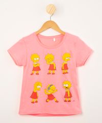 blusa-juvenil-lisa-simpson-manga-curta-rosa-neon-1010432-Rosa_Neon_1