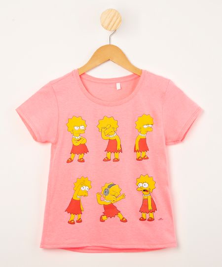 blusa-juvenil-lisa-simpson-manga-curta-rosa-neon-1010432-Rosa_Neon_1