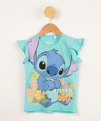 blusa-infantil-de-algodao-stitch-com-flores-tropicais-glitter-e-babado-manga-curta-azul-1009624-Azul_1