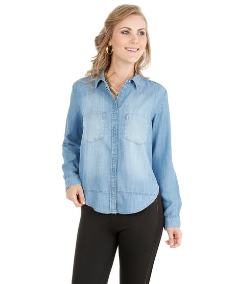 Camisa-Jeans-com-Bolsos--Azul-Claro-8066377-Azul_Claro_1