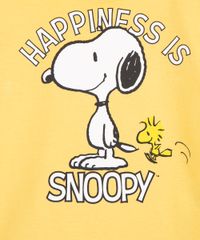 conjunto-infantil-camiseta-de-algodao-snoopy--happiness-is--manga-curta---bermuda-amarelo-1009572-Amarelo_2