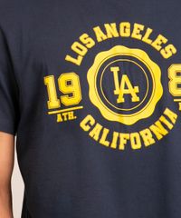 Camiseta-Masculina--Los-Angeles--Manga-Curta-Gola-Careca-Azul-Marinho-9969729-Azul_Marinho_2