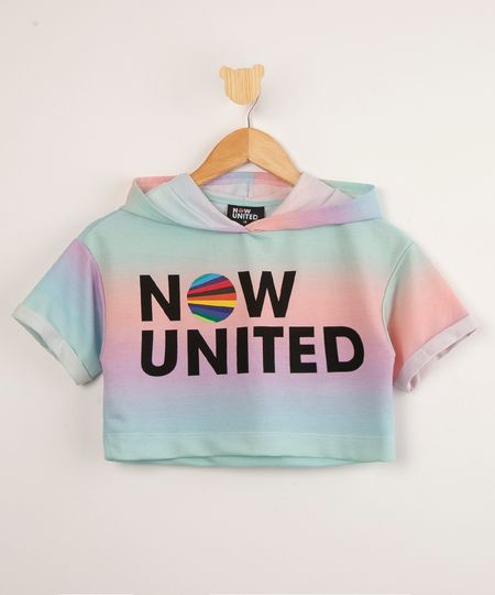 Blusa-Cropped-de-Moletom-Juvenil-Now-United-Estampada-Tie-Dye-Manga-Curta-Oversized-com-Capuz-azul-9974279-Azul_1
