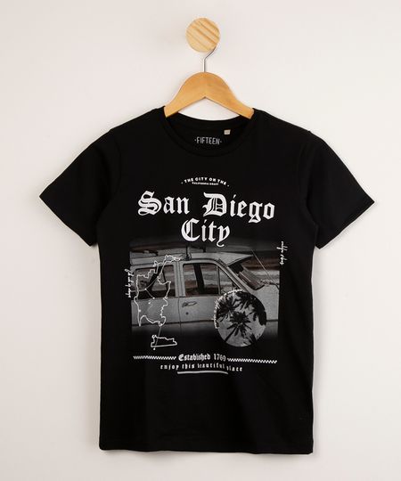 camiseta-juvenil-de-algodao--san-diego-city--manga-curta-preto-1009476-Preto_1