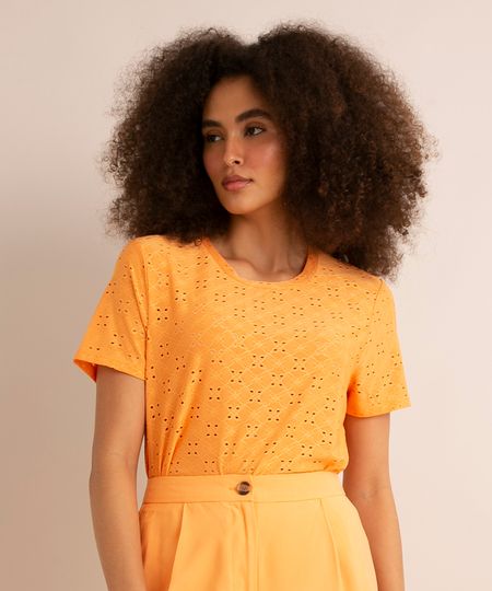 Blusa-Feminina-em-Laise-Manga-Curta-laranja-9948086-Laranja_1 Blusa-Feminina-em-Laise-Manga-Curta-laranja-9948086-Laranja_1