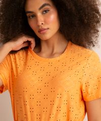 Blusa-Feminina-em-Laise-Manga-Curta-laranja-9948086-Laranja_4