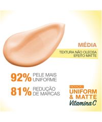 Protetor-Hidratante-Facial-Garnier-Uniform---Matte-Vitamina-C-FPS-50-Cor-Media-40g-Unico-1009806-Unico_2