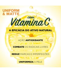Protetor-Hidratante-Facial-Garnier-Uniform---Matte-Vitamina-C-FPS-50-Cor-Media-40g-Unico-1009806-Unico_4