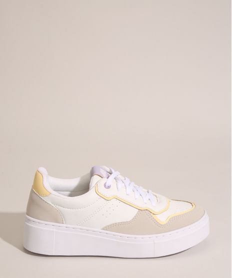 Tenis-Feminino-Chunky-com-Recortes-Ace-Branco-9992836-Branco_1