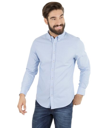 Camisa-Social-Maquinetada-Azul-Claro-8030123-Azul_Claro_1 Camisa-Social-Maquinetada-Azul-Claro-8030123-Azul_Claro_1
