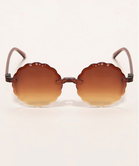 oculos-de-sol-infantil-redondo-oneself-marrom-1015053-Marrom_1