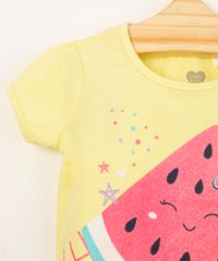 blusa-infantil-de-algodao-melancia-com-glitter-manga-curta-amarela-1010515-Amarelo_4