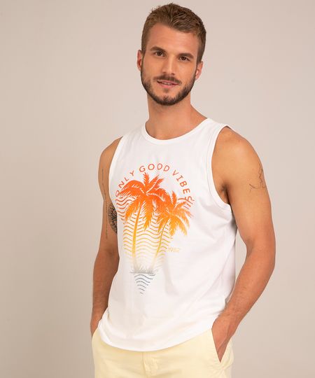 Regata-Masculina-Coqueiros--Only-Good-Vibes--Gola-Careca-Branca-9967128-Branco_1