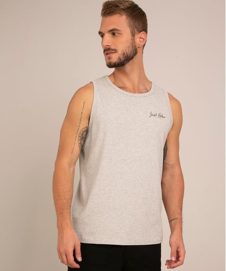 Regata-Masculina--Just-Relax--Coqueiros-Gola-Careca-Cinza-Mescla-9970881-Cinza_Mescla_1