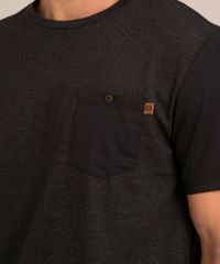 Camiseta-Masculina-Manga-Curta-com-Bolso-Gola-Careca-Preta-9982036-Preto_4