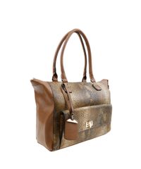 Bolsa-com-Textura-Animal-Print-Marrom-Claro-8011422-Marrom_Claro_2