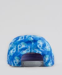 Bone-Infantil-Aba-Curva-Estampado-Pequena-Sereia-Ariel-Azul-9284895-Azul_3