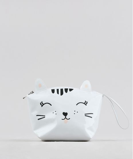 Necessaire-Feminina-Gatinha-com-Orelhinhas-e-Alca-Branca-9265107-Branco_1