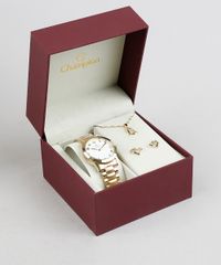 Kit-de-Relogio-Analogico-Champion-Feminino---Brinco---Colar---CN26519W-Dourado-9340307-Dourado_1
