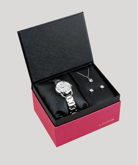 Kit-de-Relogio-Analogico-Lince-Feminino---Brinco---Colar---LRMJ071L-KD17B2SX-Dourado-9278736-Dourado_1