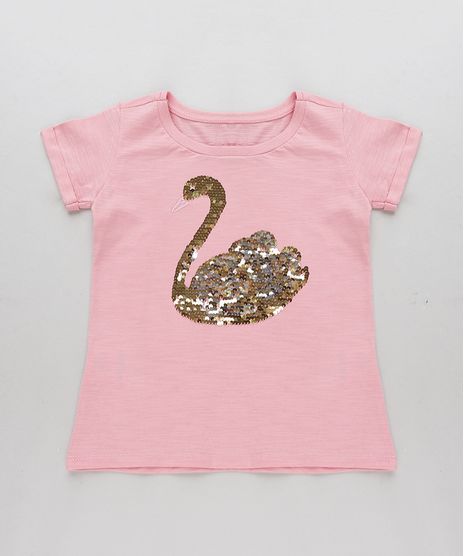 Blusa-Infantil-Flamingo-com-Paetes-Dupla-Face-Manga-Curta-Decote-Redondo-Rosa-9306927-Rosa_1
