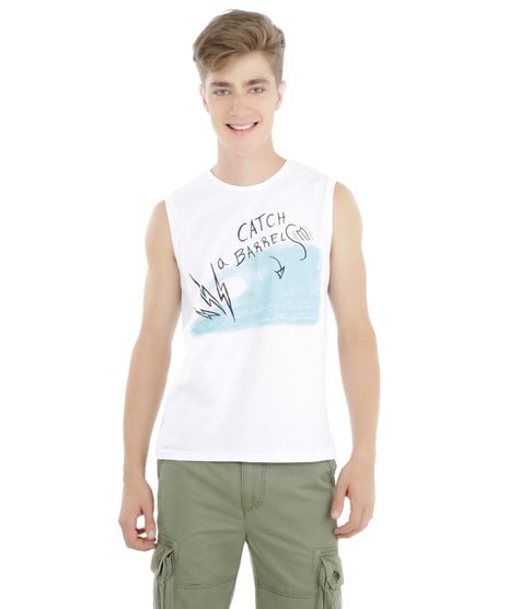 Regata-com-Estampa--Catch-a-Barbel--Branca-8089900-Branco_1