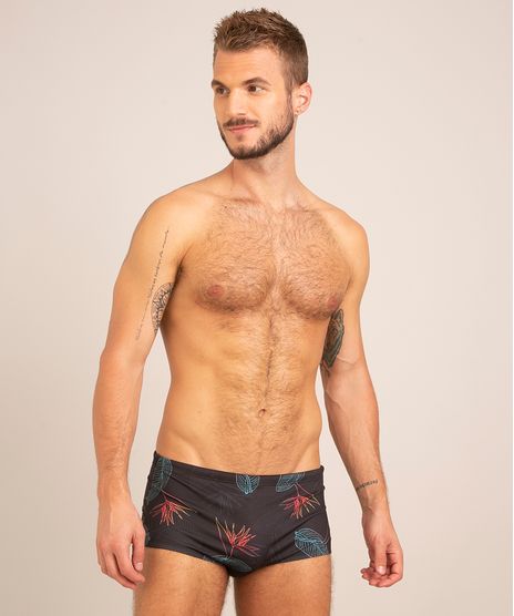 sunga-tradicional-estampada-floral-com-protecao-uv50--preta-1004336-Preto_1