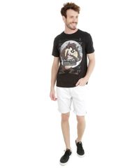 Camiseta-Flame-com-Estampa-do-Taz-Preta-8127348-Preto_3