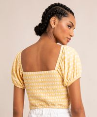 blusa-cropped-manga-bufante-decote-reto-com-lastex-estampa-xadrez-vichy-amarelo-1014212-Amarelo_2