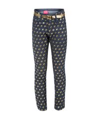 Calca-Jeans-Estampada-Barbie-com-Cinto-Menina-Azul-8009440-Azul_1