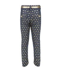 Calca-Jeans-Estampada-Barbie-com-Cinto-Menina-Azul-8009440-Azul_2