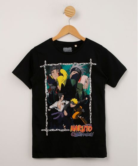 camiseta-infantil-de-algodao-naruto-shippuden-manga-curta-preta-1005758-Preto_1