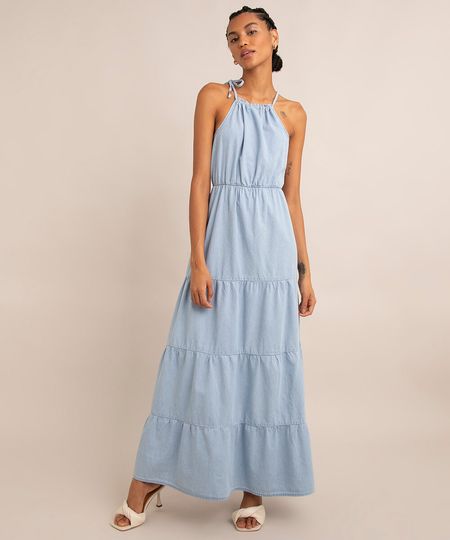 vestido-longo-jeans-halter-neck-com-amarracao-azul-claro-1016224-Azul_Claro_1 vestido-longo-jeans-halter-neck-com-amarracao-azul-claro-1016224-Azul_Claro_1