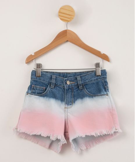 short-infantil-jeans-estampado-tie-dye-degrade-com-barra-desfiada-multicor-1010877-Multicor_1