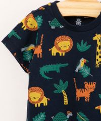 conjunto-infantil-em-algodao-de-camiseta-manga-curta-estampada-bichos---bermuda-de-moletom---babador-azul-marinho-1000776-Azul_Marinho_3