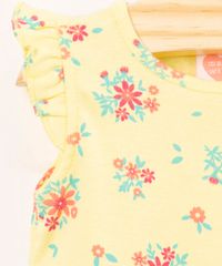 regata-infantil-de-algodao-estampada-floral-com-babados-amarela-1009886-Amarelo_4
